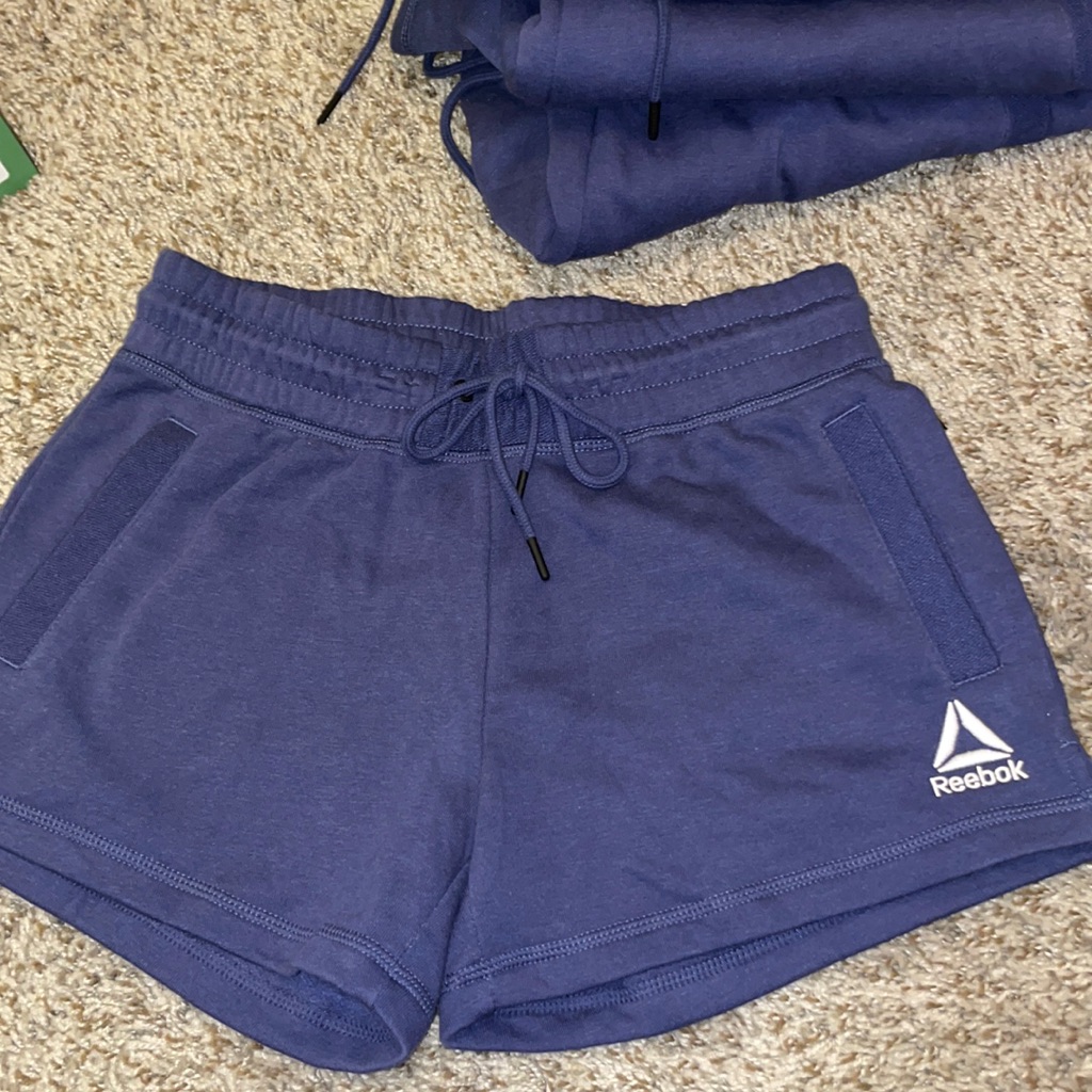 New Reebok Navy Blue Shorts